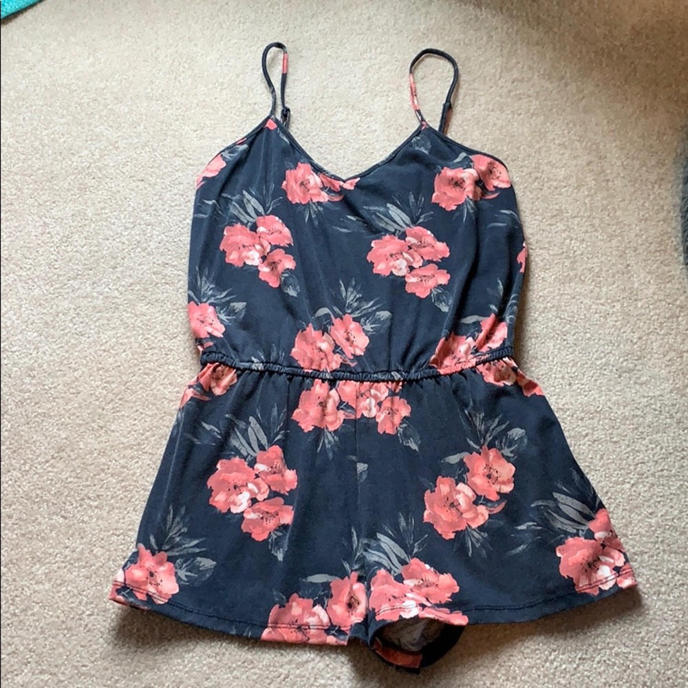Aeropostale Floral Romper